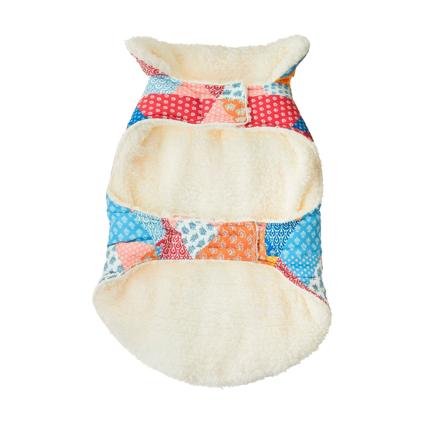 Plaid Quilted Multi-Color Dog Jacket