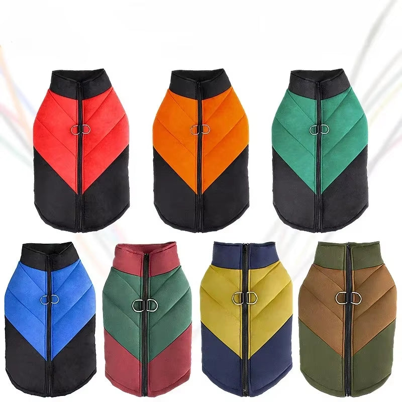 Waterproof Dog Jacket Winter Warm Dog Clothes for Small Large Dogs