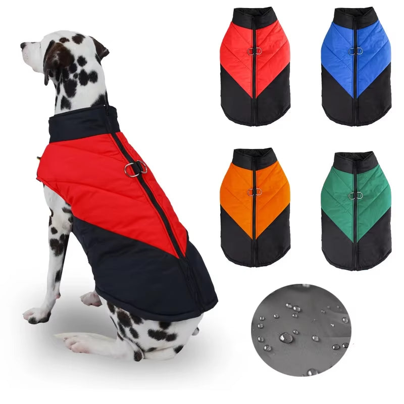 Waterproof Dog Jacket Winter Warm Dog Clothes for Small Large Dogs