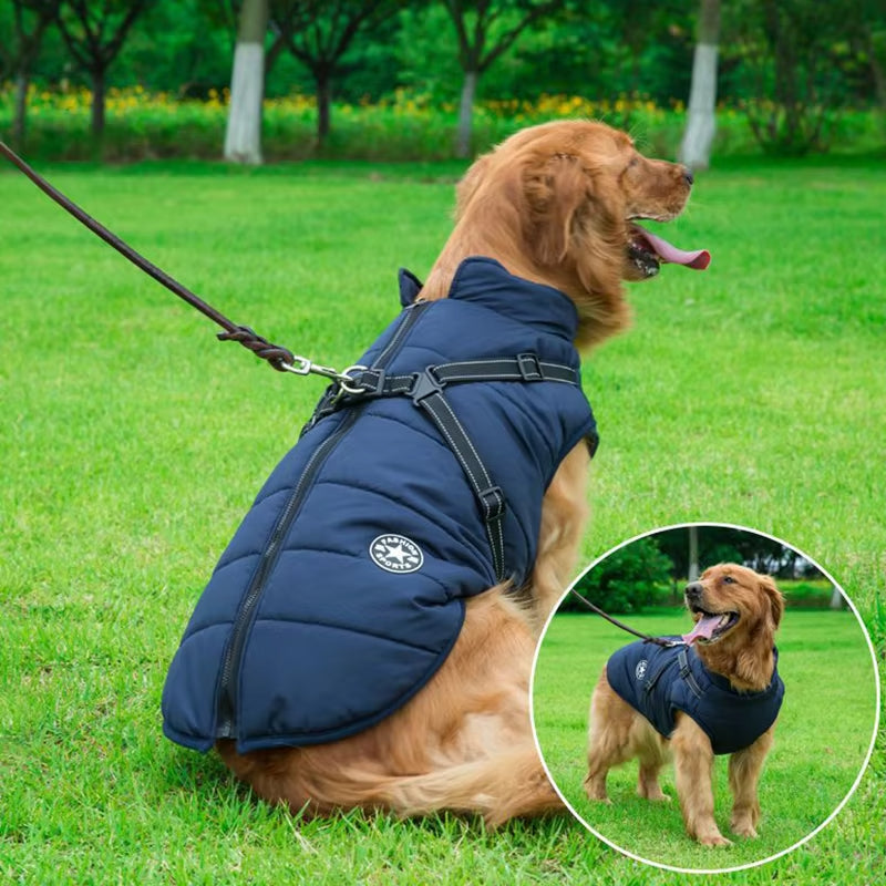 Waterproof Winter Pet Dog Coat Pet Clothes Puppy Outfit Vest Warm Dog Clothes