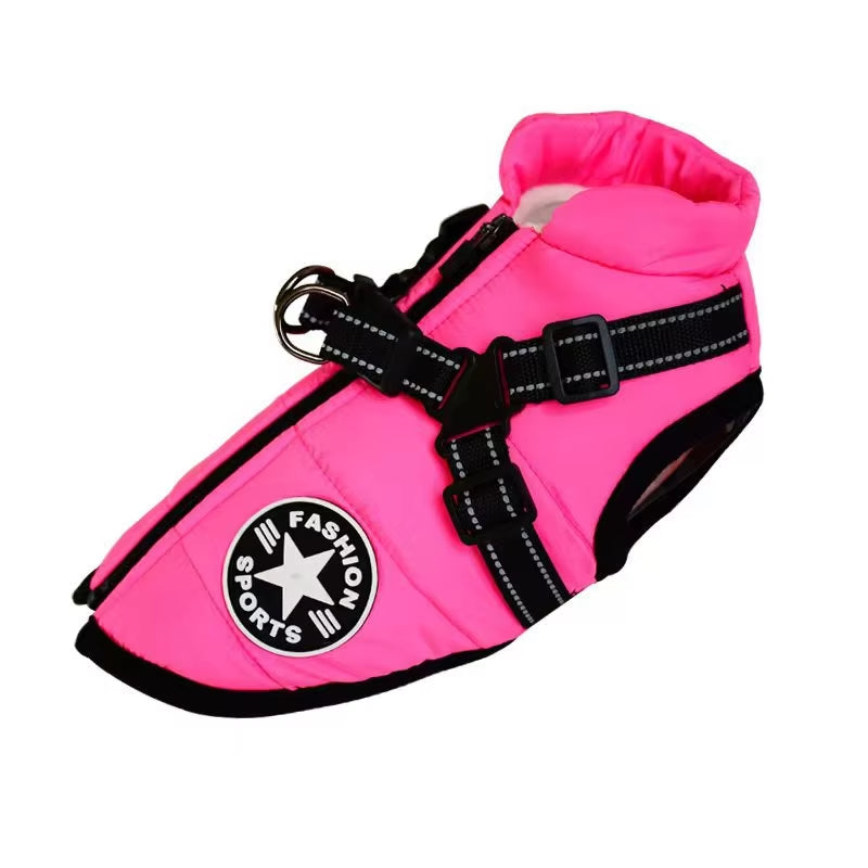 Waterproof Winter Pet Dog Coat Pet Clothes Puppy Outfit Vest Warm Dog Clothes