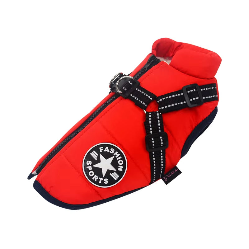 Waterproof Winter Pet Dog Coat Pet Clothes Puppy Outfit Vest Warm Dog Clothes