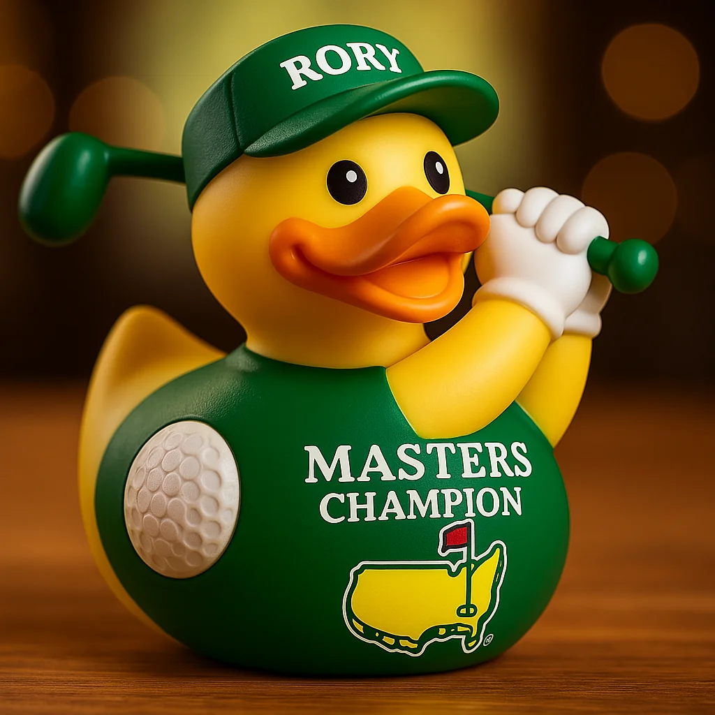 2025 Rory McIlroy Masters Champion Duck