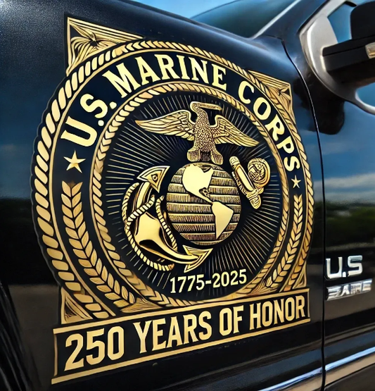 ‌250th Anniversary Military Commemorative Decals