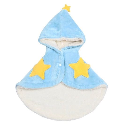 2 in 1 Winter Soft Flannel Blanket Hooded Dog Pajamas
